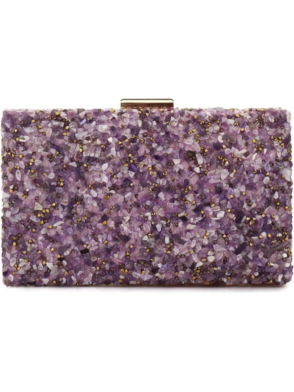 Elegant Lavender Purple Clutch Purse for Women | Evening Bag for Weddings